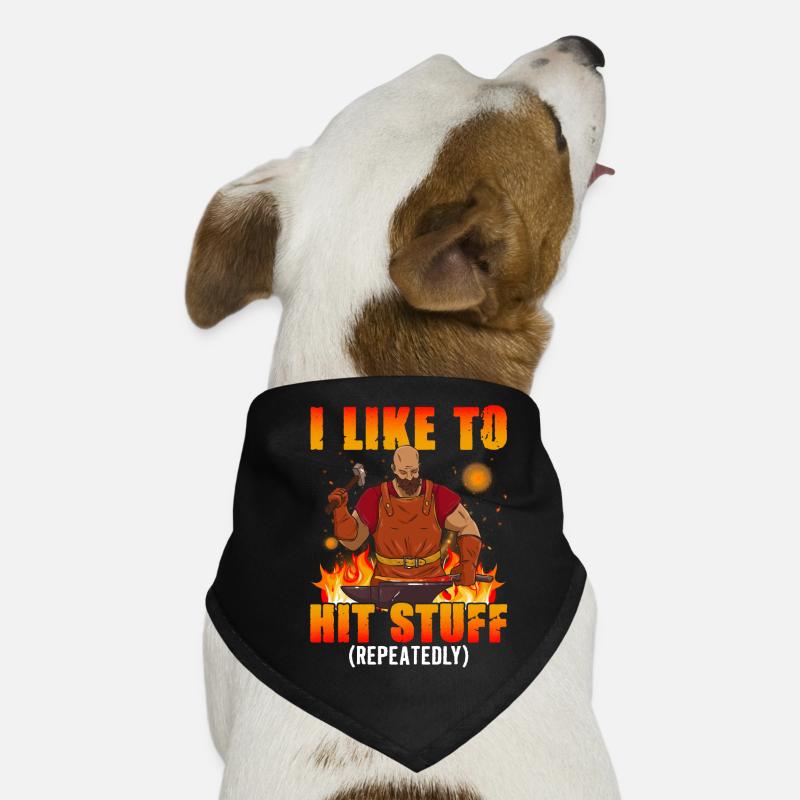 J’aime suggérer des choses - forgeron Bandana pour chien