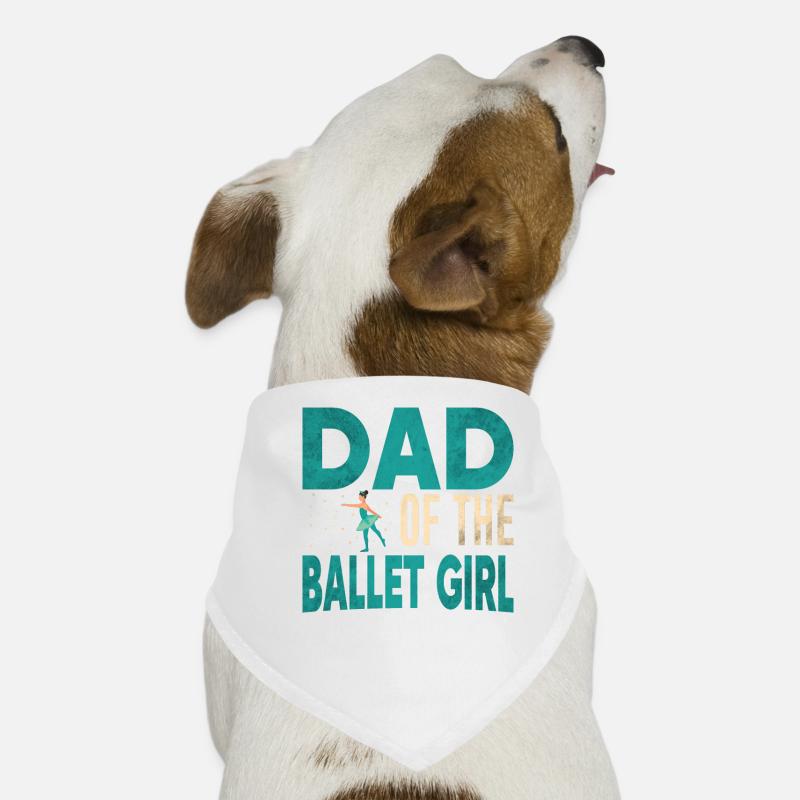 Ballet Danseur Père Ballet Bandana pour chien