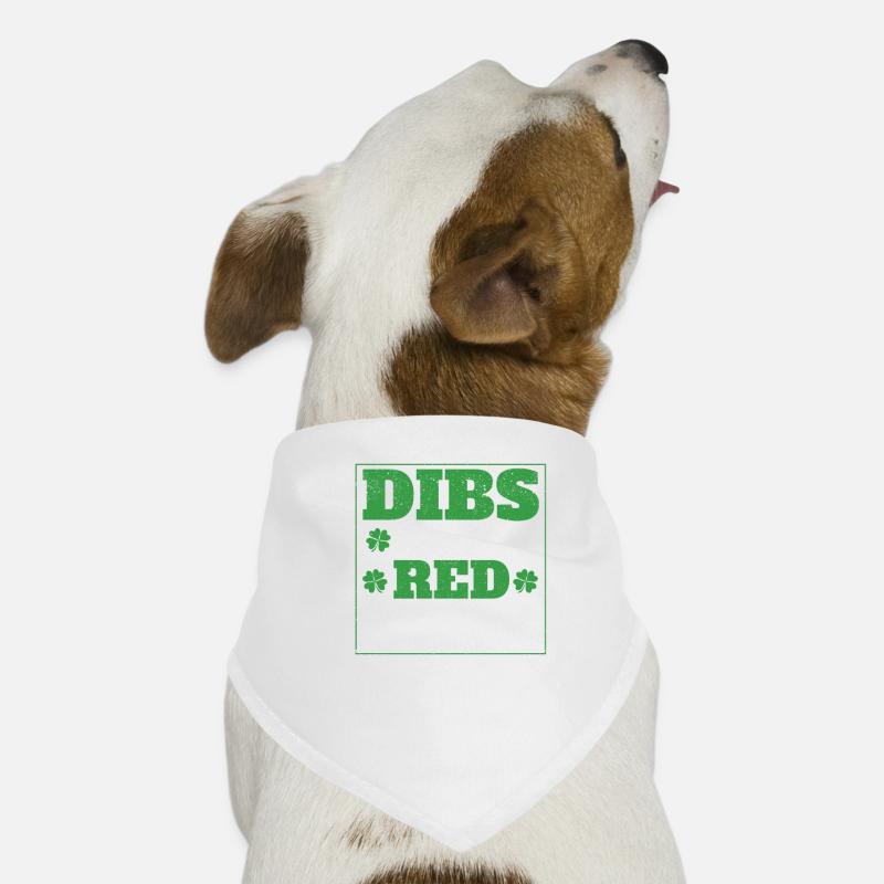 Irish Clover St. Patrick's Day Drink Dibs Dog Bandana