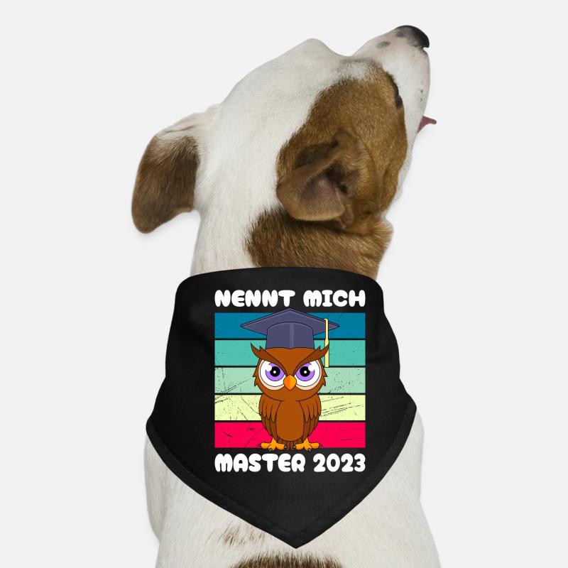 Nennt mich Master 2023 Hunde-Bandana