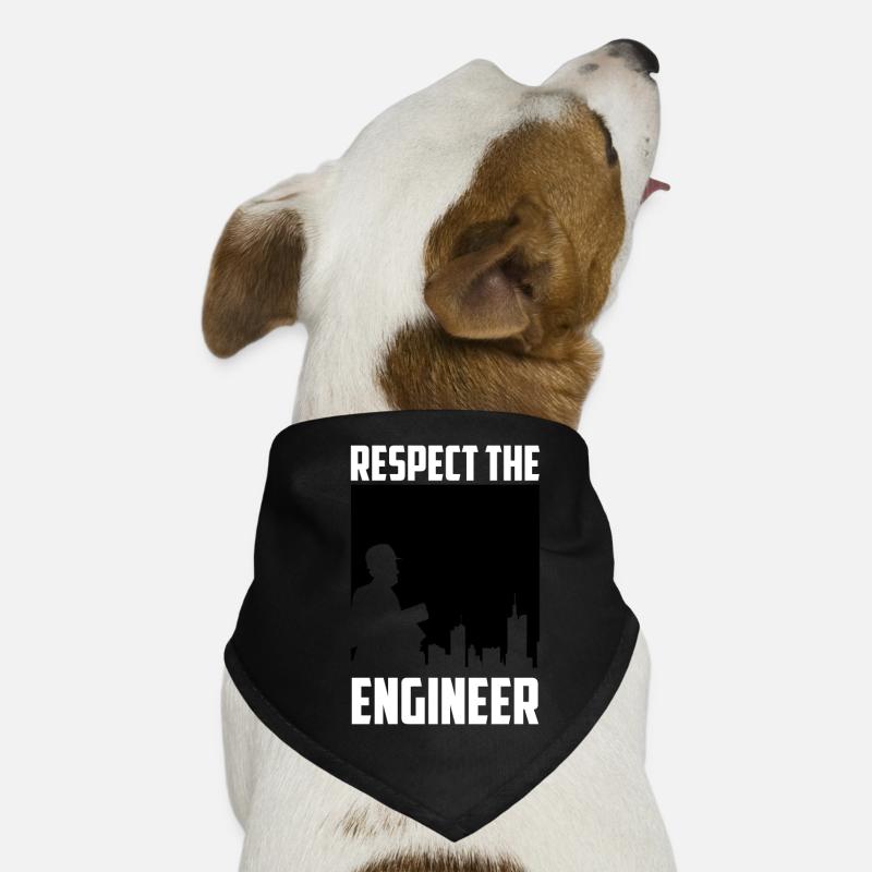 Respectez la science de l’ingénieur de l’architecte cool Bandana pour chien