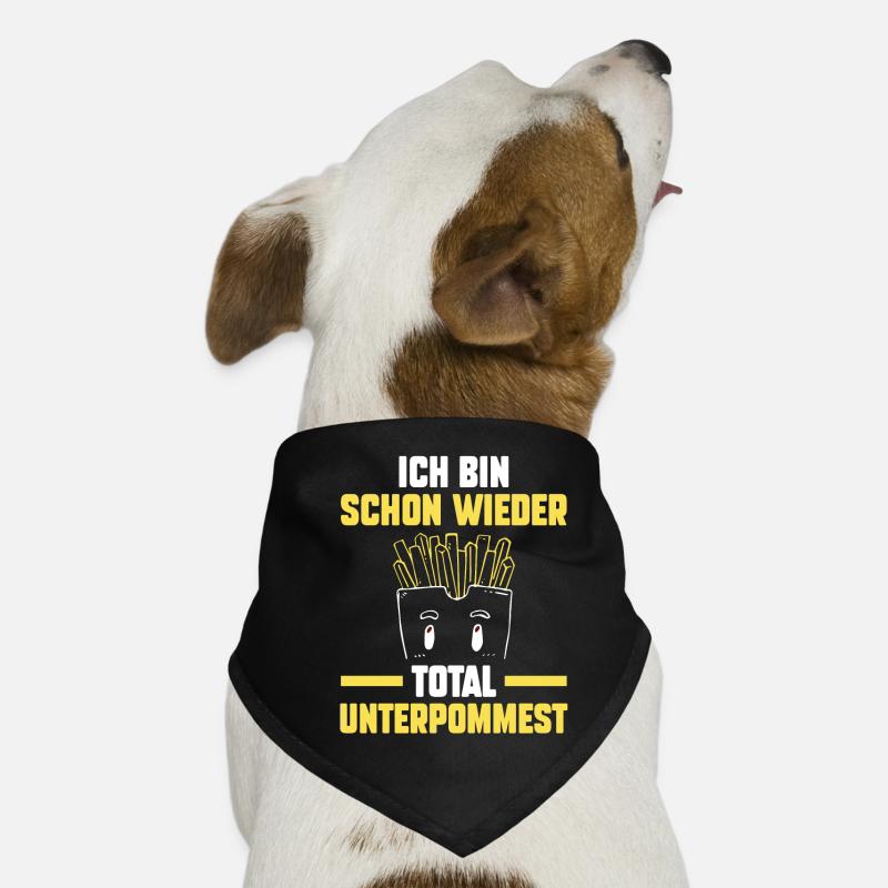 Ich Bin Schon Wieder Total Unterpommest Hunde-Bandana