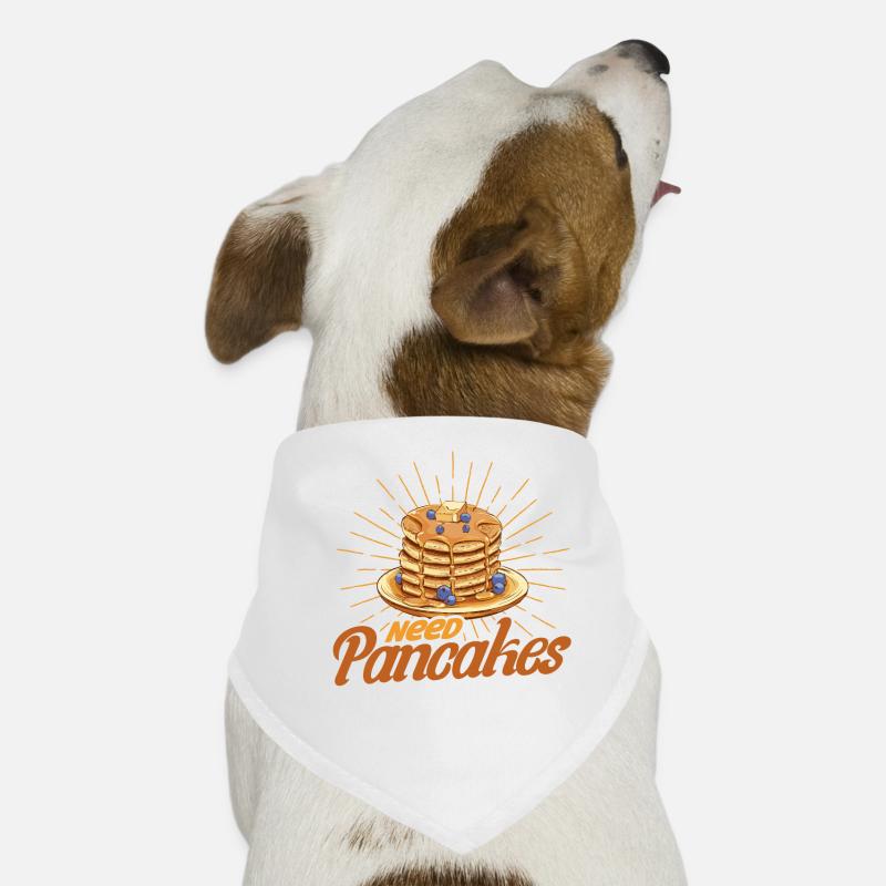 Breakfast Pancakes Pancakes Lovers Pank Dog Bandana