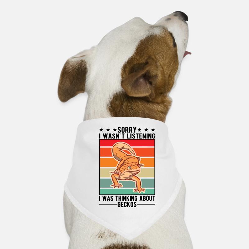 Gecko Cadeau Léopard Gecko Bandana pour chien