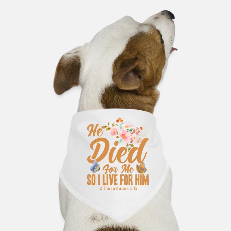 Religiously Inspiring Bible Verse Gift Dog Bandana