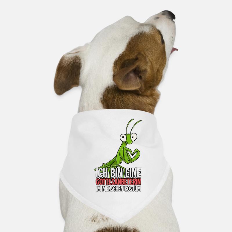 Ich Bin Eine Gottesanbeterin Hunde-Bandana