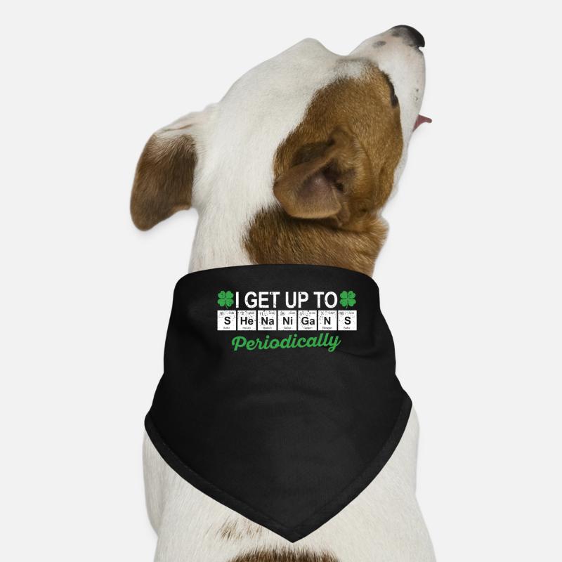 Shenanigan's periodic table of elements Dog Bandana