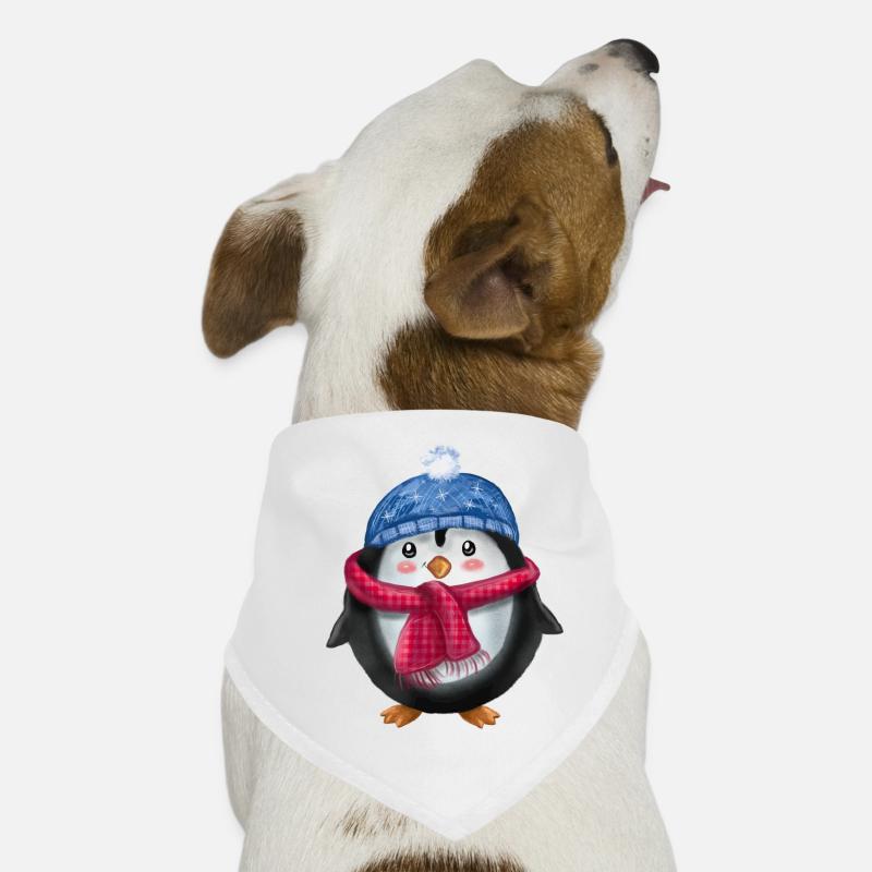 Pinguin Hunde-Bandana