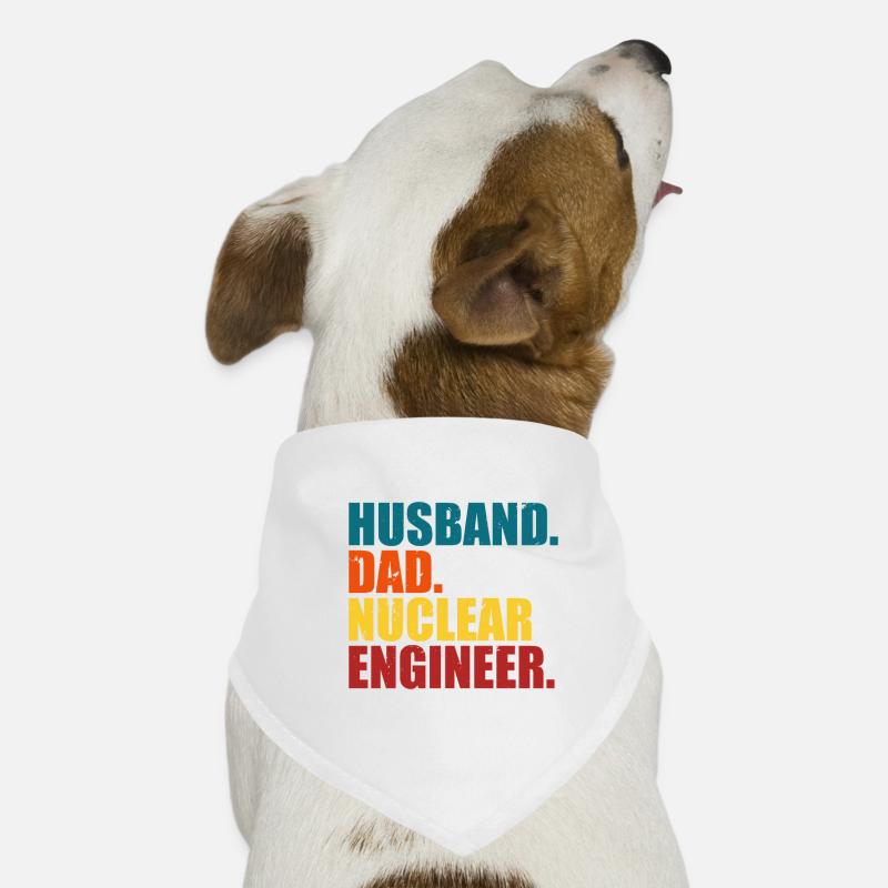 Nuclear Energy Radiation Nuclear Power Engineer Dog Bandana