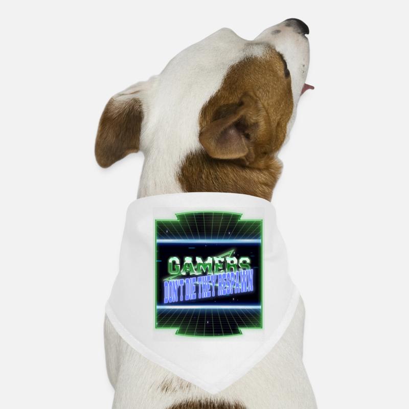 humor gift even left my gaming dice dice Hunde-Bandana