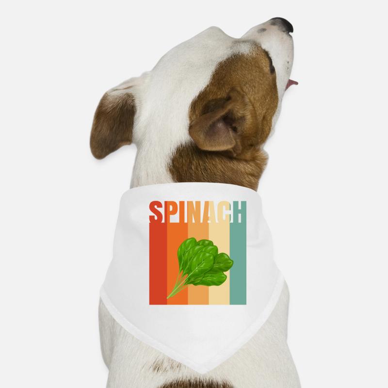 Spinat Hunde-Bandana