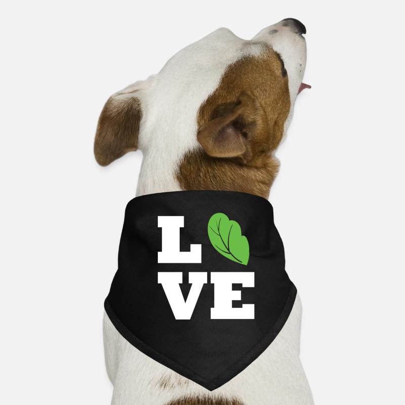 Spinat Hunde-Bandana
