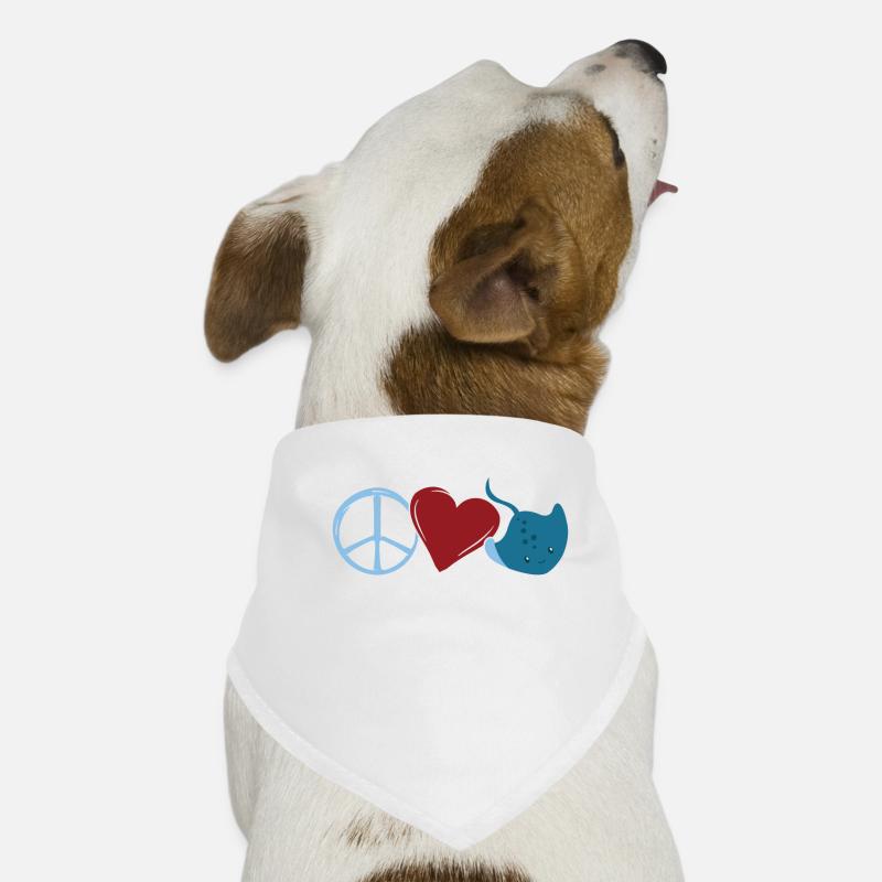 Stachelrochen Hunde-Bandana