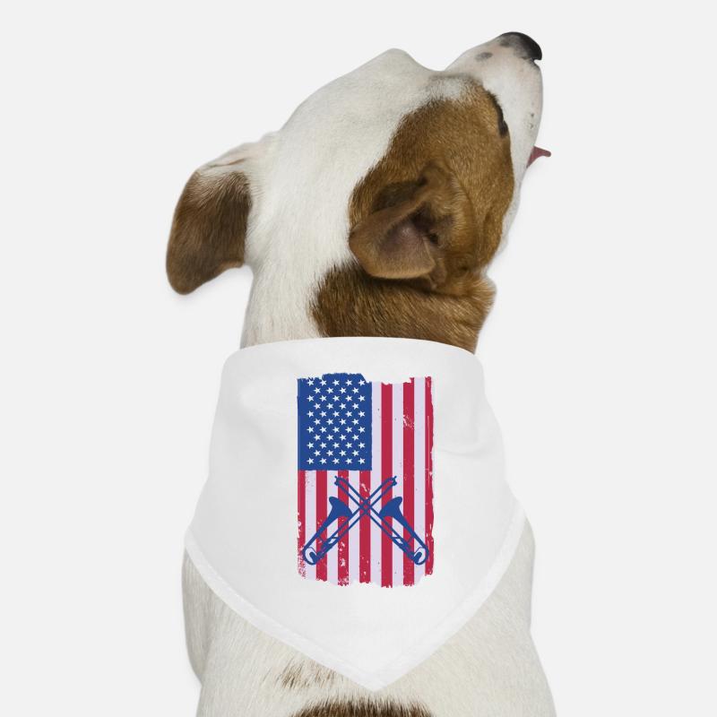 Posaunenlehrer Posaunist Spieler Lustiger Hunde-Bandana