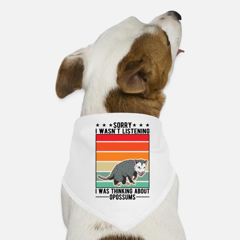 Opossum Geschenk Possum Beutelratte Hunde-Bandana