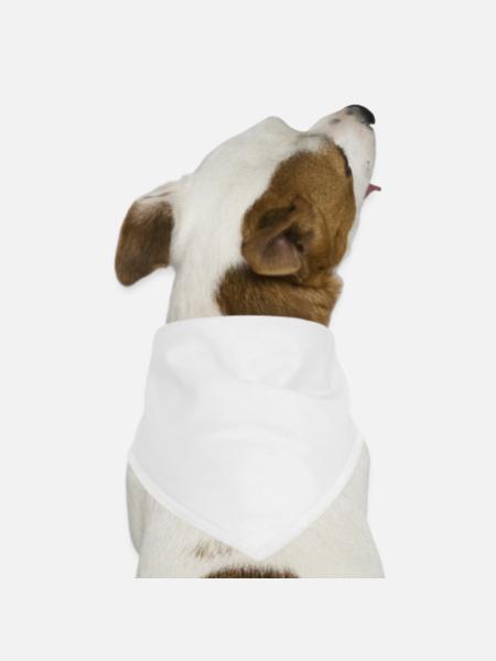 Koalaliebhaber Geschenkidee - Hunde-Bandana - Weiß