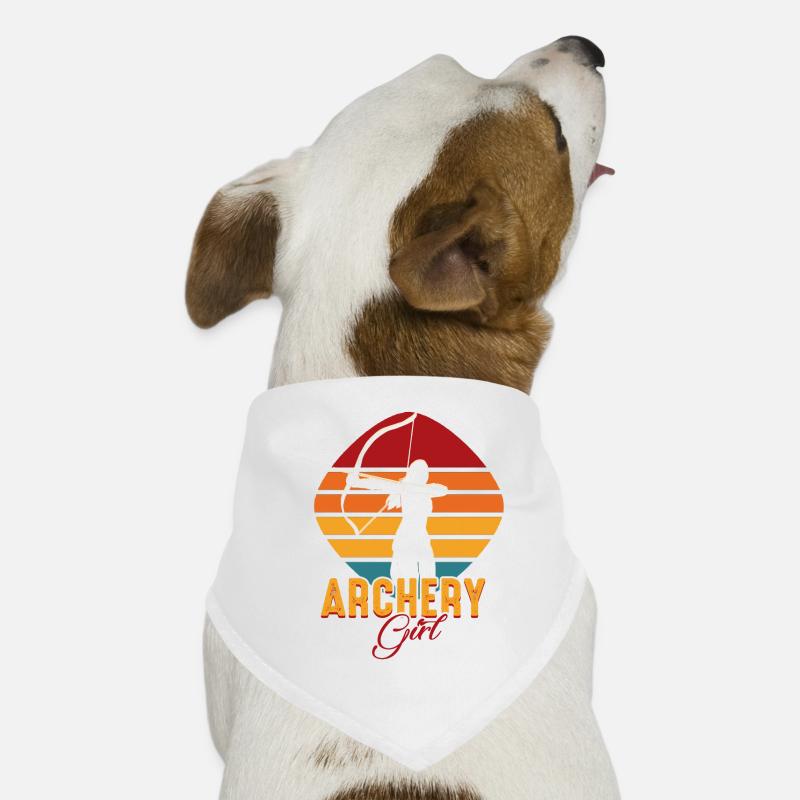 Archer Femmes de tir à l’arc Bandana pour chien