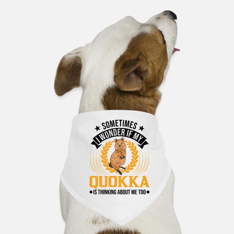 Quokka Gift Kangourou à queue courte Bandana pour chien