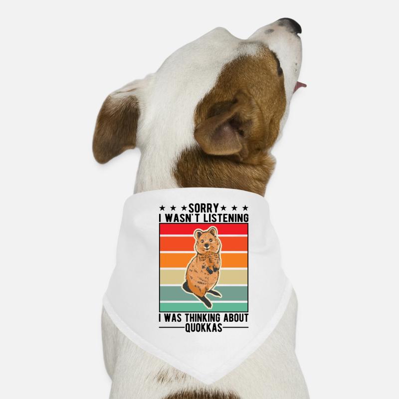 Quokka Gift Kangourou à queue courte Bandana pour chien