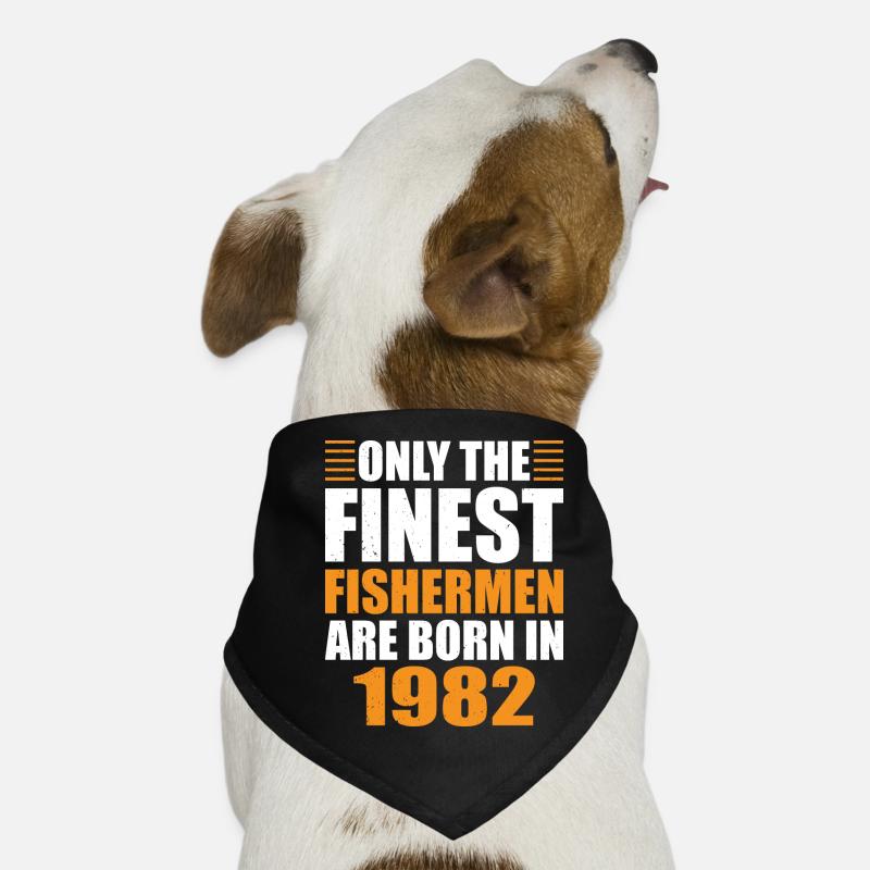 Né en 1962 Pêche Pêcheurs Pêcheurs Pêche Bandana pour chien