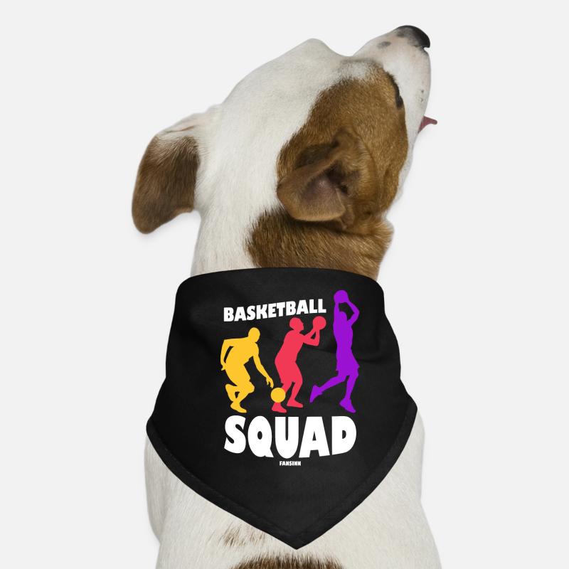 Équipe de basket-ball Bandana pour chien