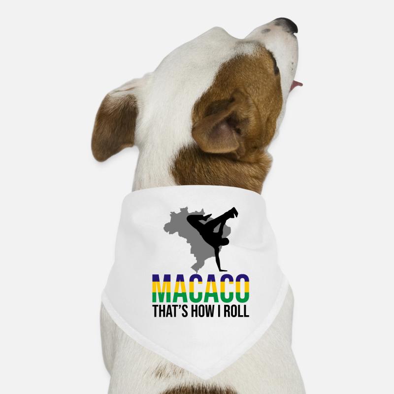 Brazilian Martial Arts for Capoeira Instruments Dog Bandana