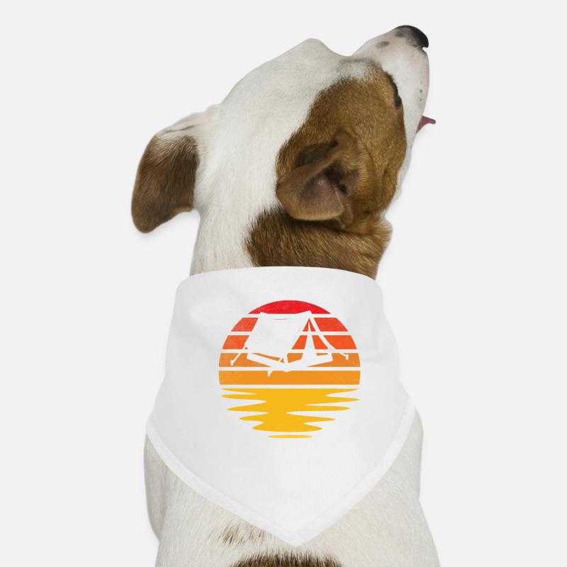 Camping Rétro Bandana pour chien