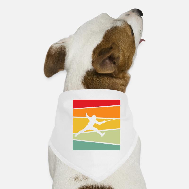 Escrime Rétro Bandana pour chien