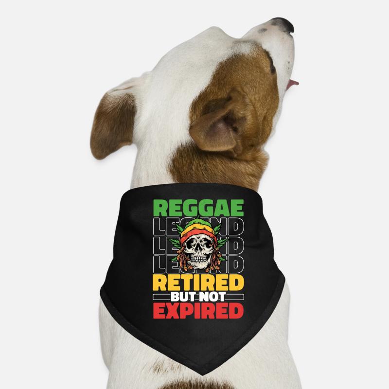 Reggae Im Ruhestand Hunde-Bandana