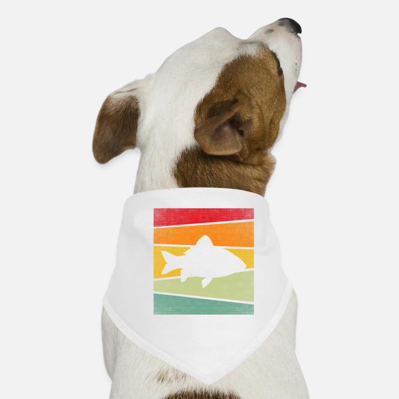 Fish Retro Dog Bandana