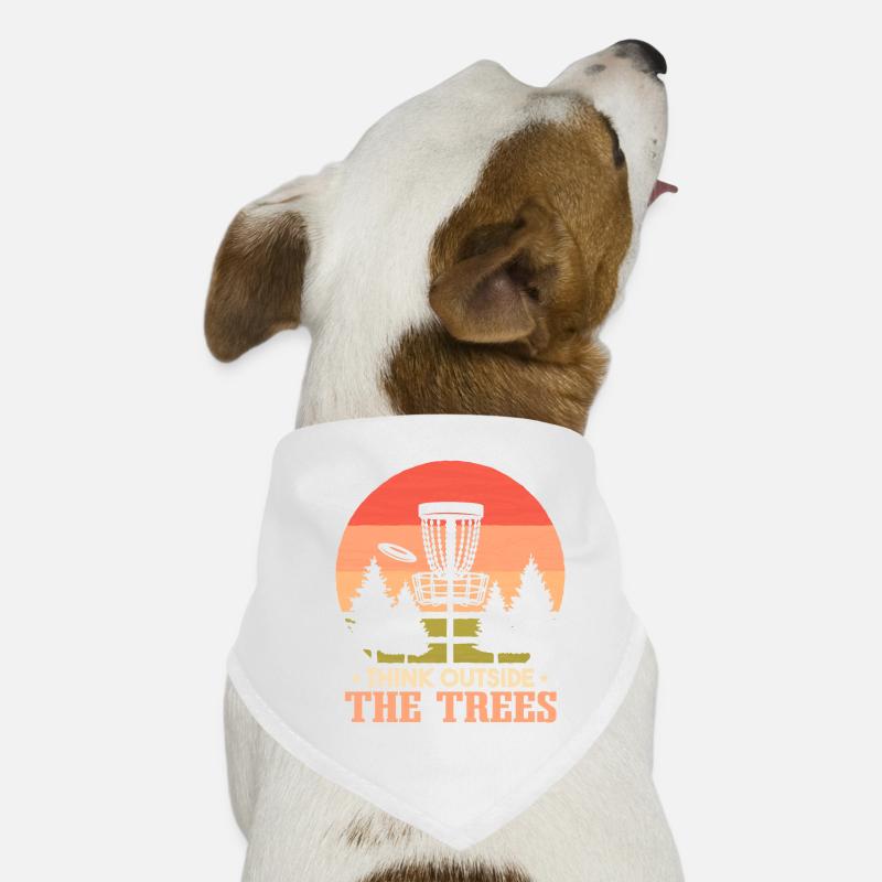 Frisbee Golf Player Dog Bandana