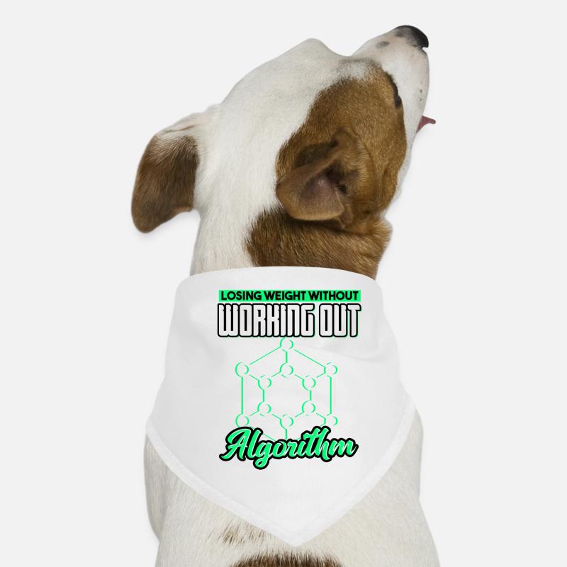Losing Weight Without Working Out Gotta Algorithm Dog Bandana