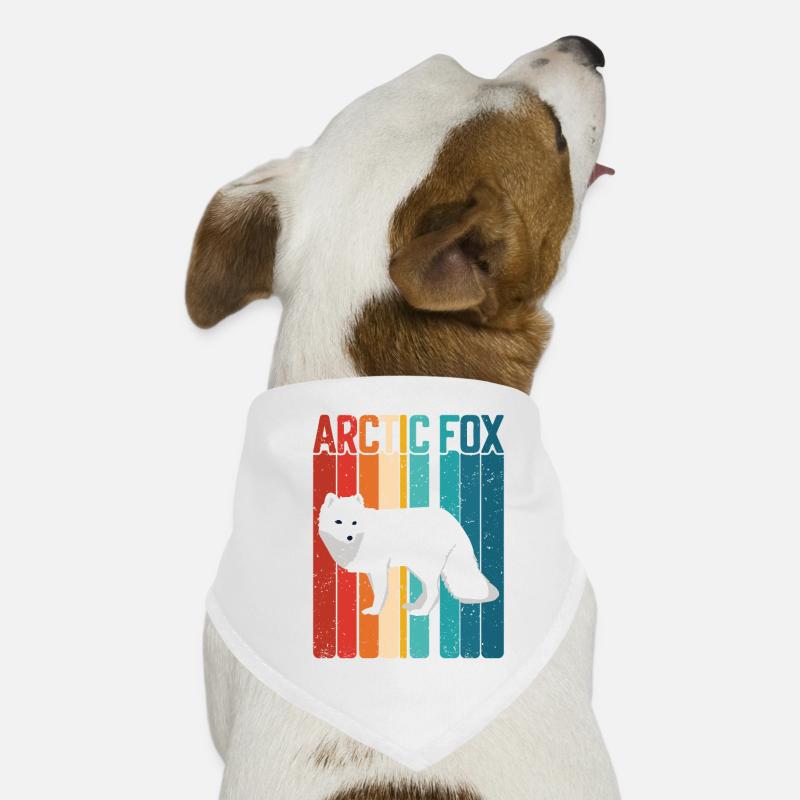 Artic fox lovers from Arctic fox Dog Bandana