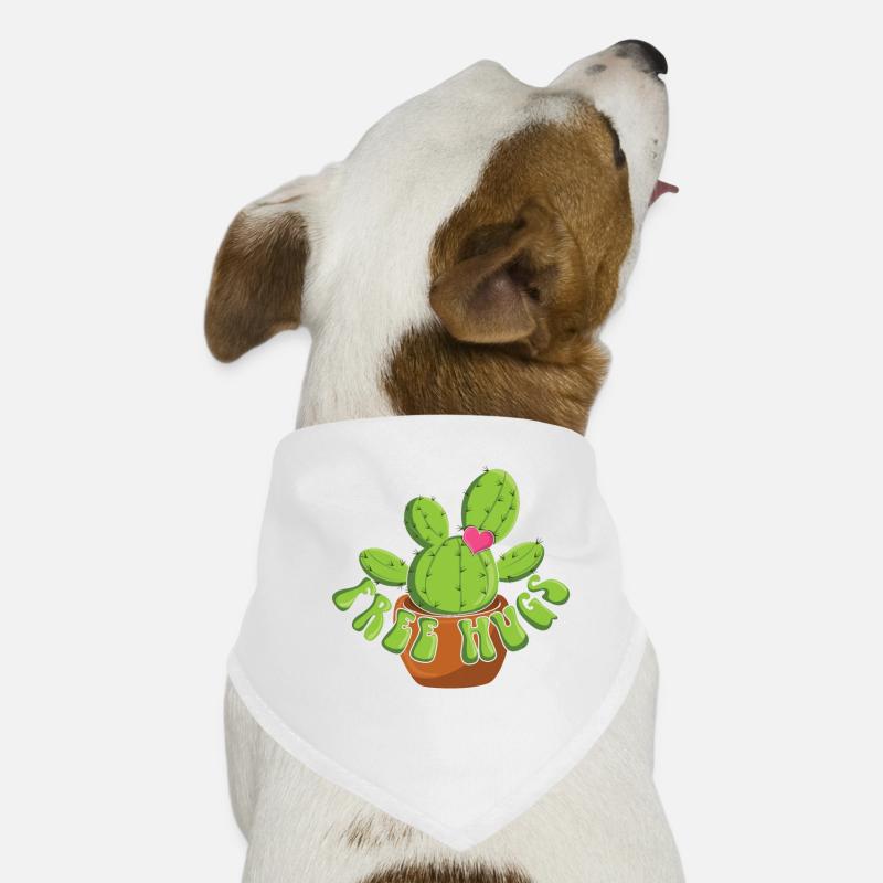 Umarmen Kaktus Lustiger Bauer Garten Hobbygärtner Hunde-Bandana