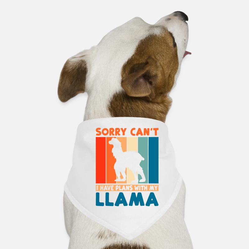 Llama Gift Llama Lover Gift Dog Bandana