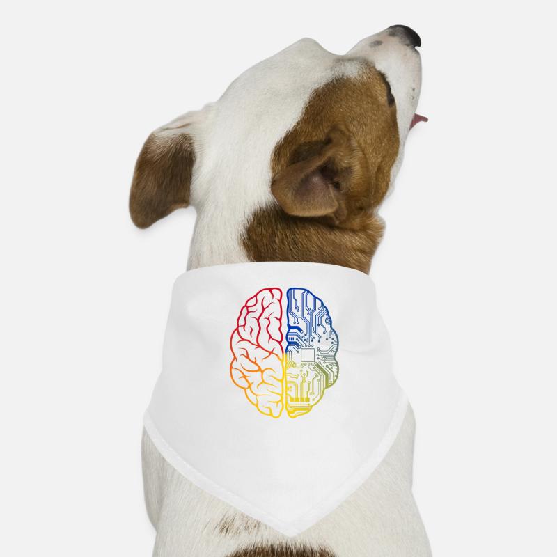 Programmierer HTML - Entwickler Programmieren Brain Fun Hunde-Bandana