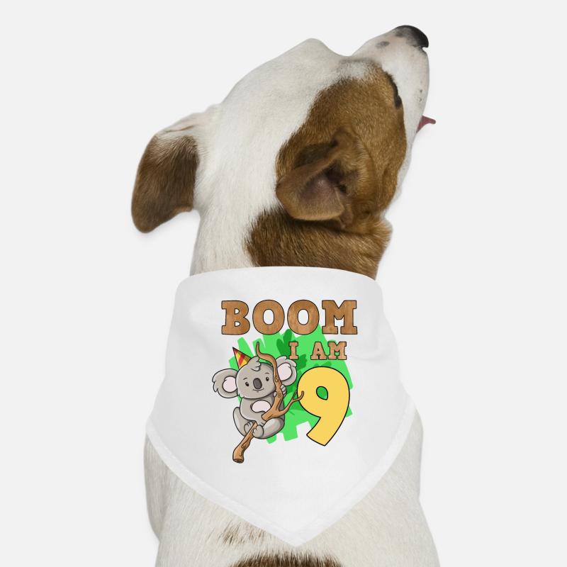 9th birthday koala Dog Bandana