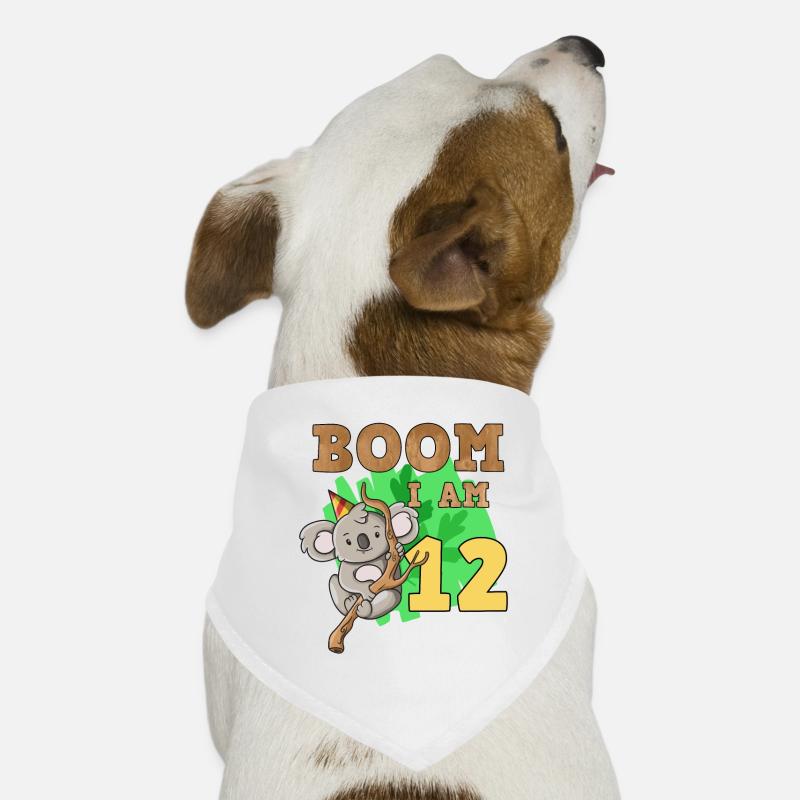 12e anniversaire koala Bandana pour chien