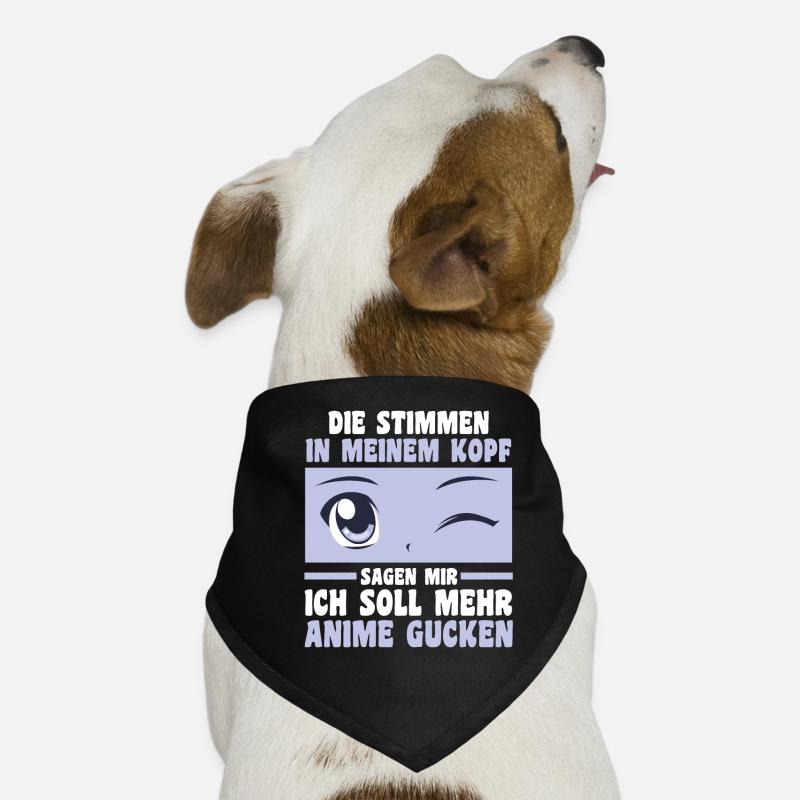 Anime Hunde-Bandana