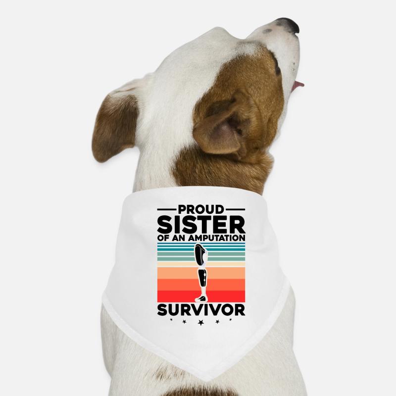 Bionic leg design for leg prostheses Dog Bandana