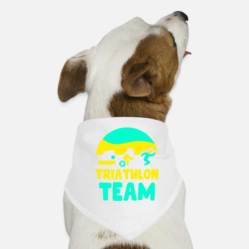 Triathlon Team Triathletin Triathlons Triathlet Hunde-Bandana