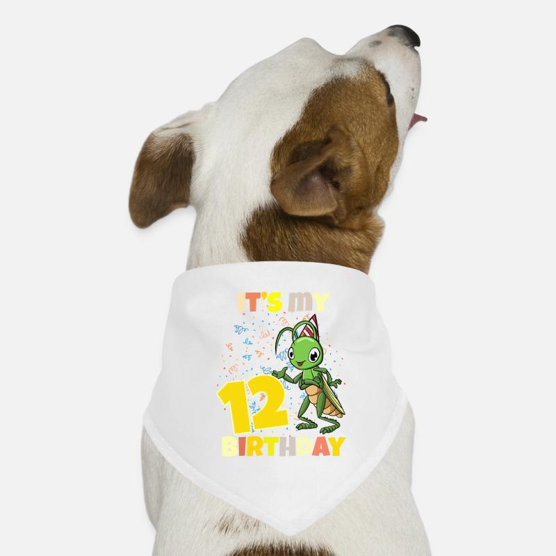 C’est ma sauterelle de 12 ans Bandana pour chien