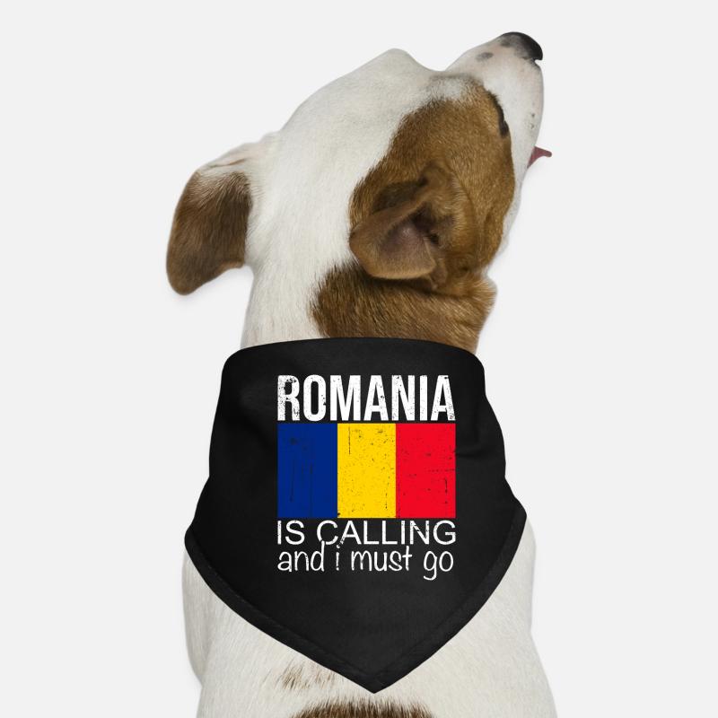 Roumanie Citation Bandana pour chien