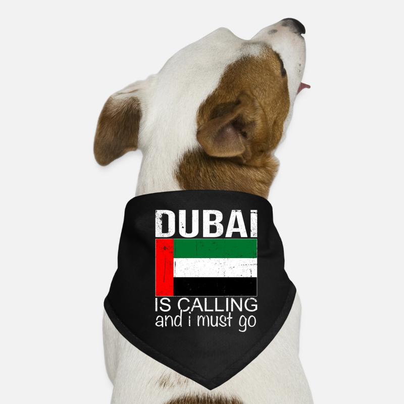 Dubaï Citation Bandana pour chien