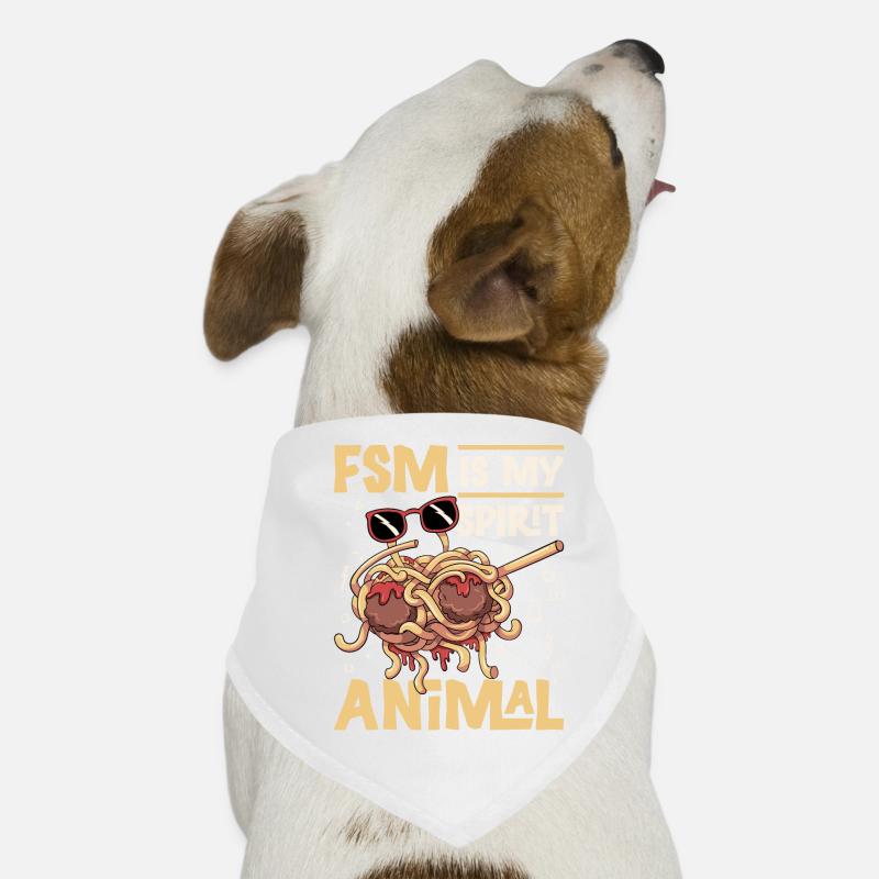 Dab Flying Spaghetti Monster Bandana pour chien