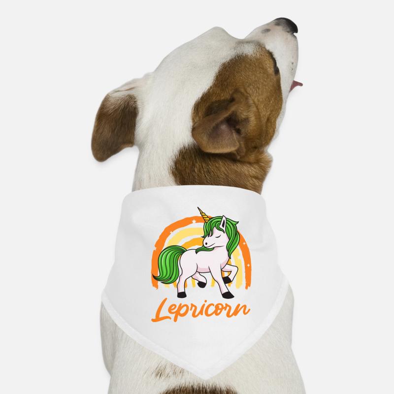 Lepricorn St. Patrick’s Day Einhorn Damen Hunde-Bandana