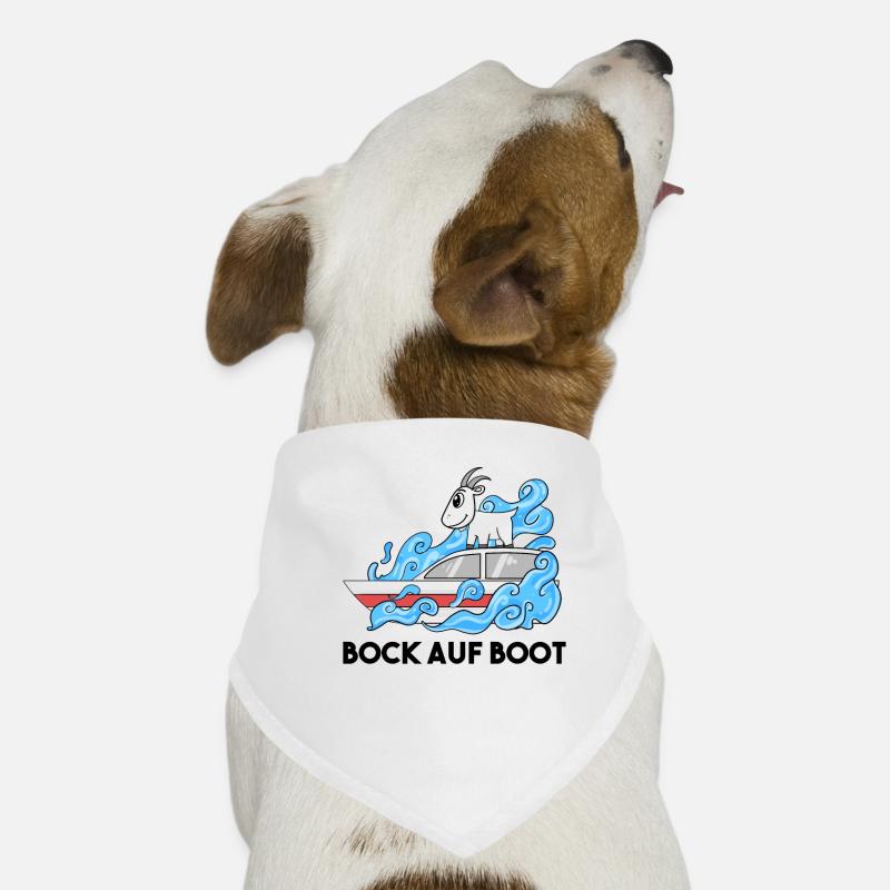 Ziege Boot Lustig Hunde-Bandana