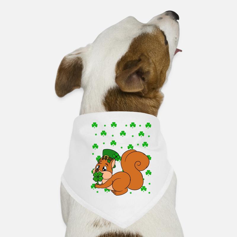 Écureuil Clover Saint-Patrick Bandana pour chien