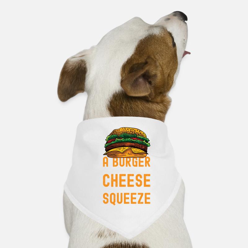 Hamburger Dog Bandana