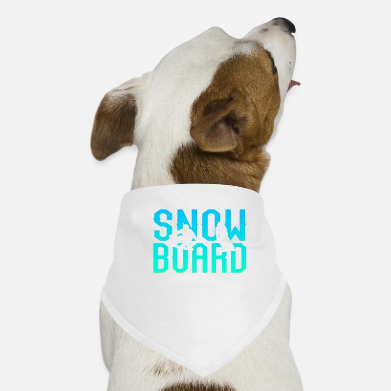 Planche à neige Bandana pour chien